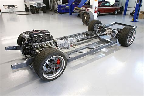 Roadster shop chassis - RS SV by Fox Fixed Valve Coilovers. 1.25″ splined front swaybar with large diameter control arms. From $19,495.00. Explore Now. The industry’s only chassis and suspension focused on ride quality. OEM Sealed control arm bushings for reduced NVH. Fox SV 6.0″ front and rear coilovers. RS Fast Link, parallel 4-bar rear suspension with booted ... 